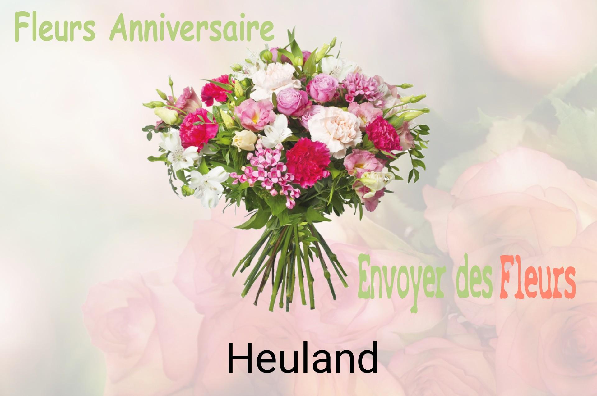 Bouquet de fleurs d’anniversaire livré à Heuland